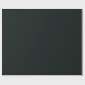 Diep groene effen kleur cadeaupapier (Vlak)