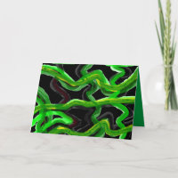 Diep groene gemengde kleuren kunst decor voor elke