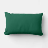 diep groene houten sierkussen kussen (Voorkant)