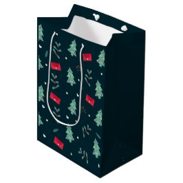 Diep groene kerstbomen Perfect Medium Cadeauzakje