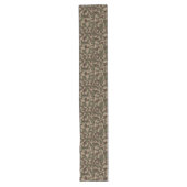 Diep hout camouflage lange tafelloper (Voorkant)