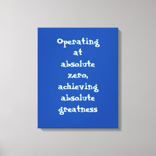 Diep Ijsblauw Zilver Quantum Art Canvas Afdruk