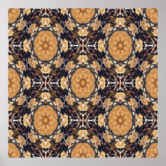 Diep in de bossen.... poster (Voorkant)