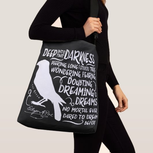 Diep in de duisternis / I [Raven] Poe - Poe Crossbody Tas (Dichtbij)