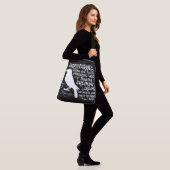 Diep in de duisternis / I [Raven] Poe - Poe Crossbody Tas (Op model)