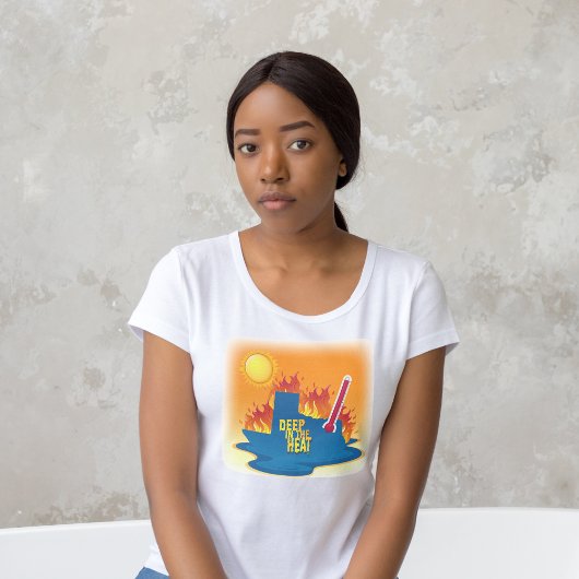 Diep in de hitte van Texas T-shirt