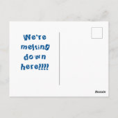 Diep in de hitte van Texas T-Shirt Briefkaart (Achterkant)