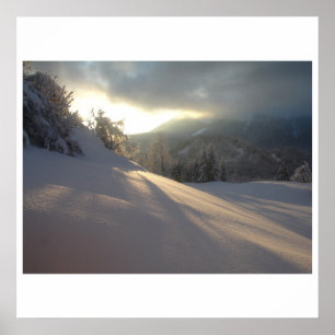 Diep in de winter poster