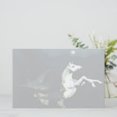 Diep in de Zee - niet-beklede banketbakkerij Briefpapier (Staand voorkant)