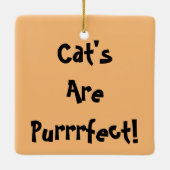 DIEP IN DOUD KAT KERAMISCH ORNAMENT (Achterkant)