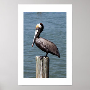 Diep in gedachte poster