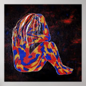 Diep in gedachten Poster (Voorkant)