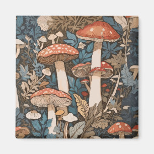 Diep In het Bos Paddenstoelen Magneet