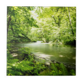 Diep in het bos tegeltje (Voorkant)