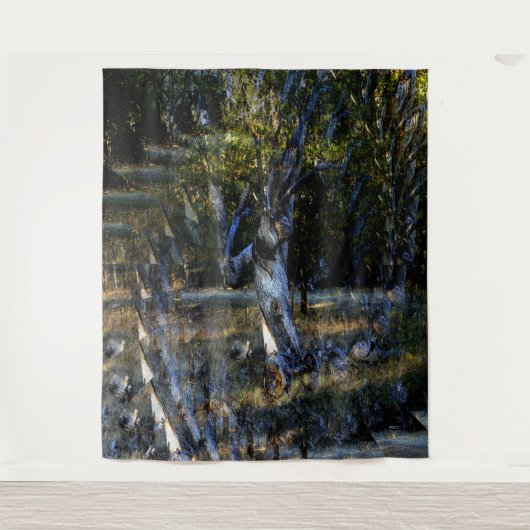 Diep in het bos... wandkleed (Voorkant)