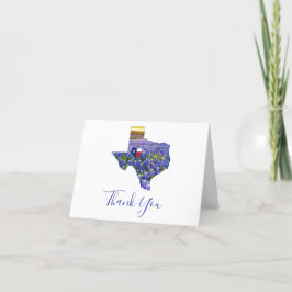 Diep in het hart van Texas Bedankkaart