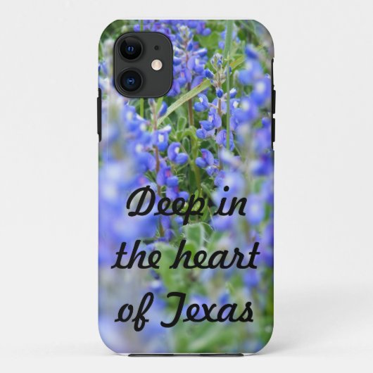 'Diep in het hart van Texas' bluebonnet-telefoonca Case-Mate iPhone Case (Achterkant)