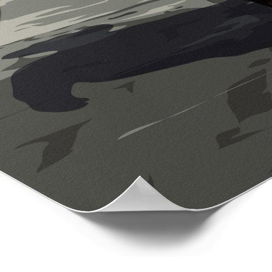 Diep in het hart van Texas Poster (Hoek)