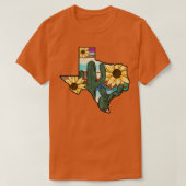 Diep in het hart van Texas T-shirt (Design voorkant)