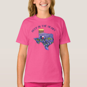 Diep in het hart van Texas T-shirt