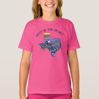 Diep in het hart van Texas T-shirt