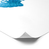 Diep in het hart van TX Harvey print (Hoek)