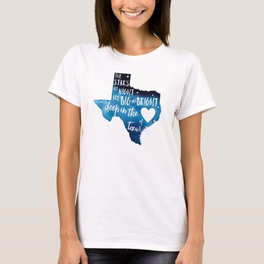 Diep in het hart van TX Harvey T-shirt (Voorkant)