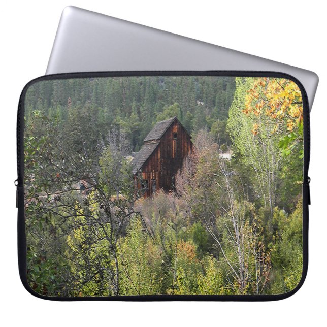 Diep in het land.... laptop sleeve (Voorkant)