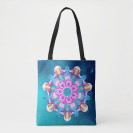 *~* diep in het universeel herstellende vredesmand tote bag