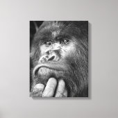 Diep in Hoewel Gorilla Canvas (Voorkant)