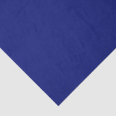 Diep Indigo Navy Blauwe Kleuraccent Tissuepapier (Detail)