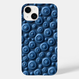 Diep Indigo Spiraal iPhone Hoesje Modern Design