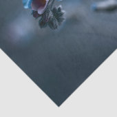Diep Indigo Stemming Botanische Vergis-mij-niet De Tissuepapier (Detail)