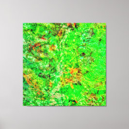 Diep kalmerend uitgerekt canvasprint, egale kleur canvas afdruk