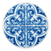 Diep kijkvenster Tile look Ceramic Knoop Keramische Knop (Voorkant)