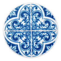 Diep kijkvenster Tile look Ceramic Knoop