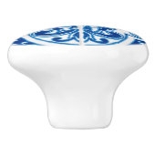 Diep kijkvenster Tile look Ceramic Knoop Keramische Knop (Zijkant)