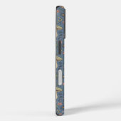 Diep Leigrijs Schimmel Naadloos Patroon Gotisch Case-Mate iPhone Case (Achterkant / Rechts)