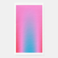 Diep Magenta Roze naar Rood & Blauw Auric Ombre