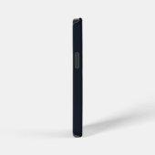 Diep marine roze aangepaste naam iPhone hoesje (Rechterkant)