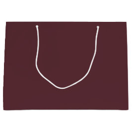 Diep Maroon Effen Kleur Groot Cadeauzakje