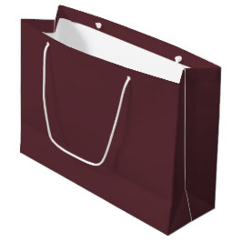 Diep Maroon Effen Kleur Groot Cadeauzakje