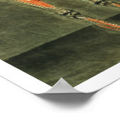 Diep Musculair Systeem aan de achterkant van het l Poster (Hoek)