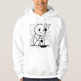 Diep nadenken in een stille wereld. hoodie