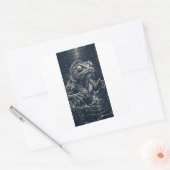 Diep-One-Sticker Vierkante Sticker (Envelop)
