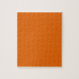 Diep oranje legpuzzel