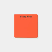 Diep oranje post-it® notes (Voorkant)