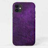 Diep Paars leder Case-Mate iPhone Case (Achterkant)