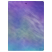 Diep regenboogkleurige lucht achtergrond klembord (Achterkant)