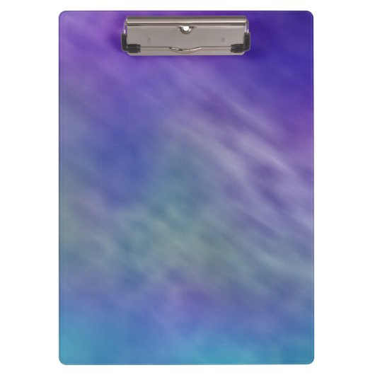 Diep regenboogkleurige lucht achtergrond klembord (Voorkant)